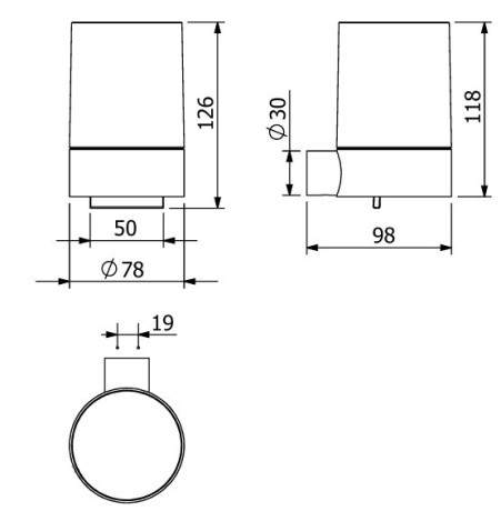 Дозатор KLUDI VELA R 5897639 подвесной
