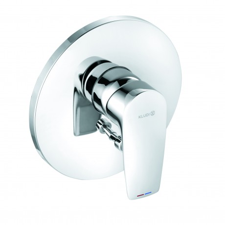 Смеситель KLUDI PURE&SOLID 346500575 для ванны и душа встраиваемый внешняя часть с переключателем воды