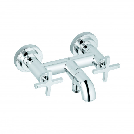 Смеситель KLUDI NOVA FONTE Classic 205400520 для ванны с изливом с подключением шланга