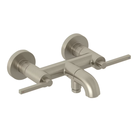 Смеситель KLUDI NOVA FONTE Puristic 20540N515 для ванны с изливом с подключением шланга