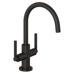 Смеситель KLUDI NOVA FONTE Puristic 20118N215 для раковины на одно отверстие двухвентильный с донным клапаном