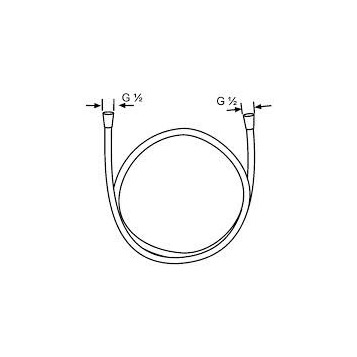 Душевой шланг KLUDI SUPARA 160 см 6107287-00