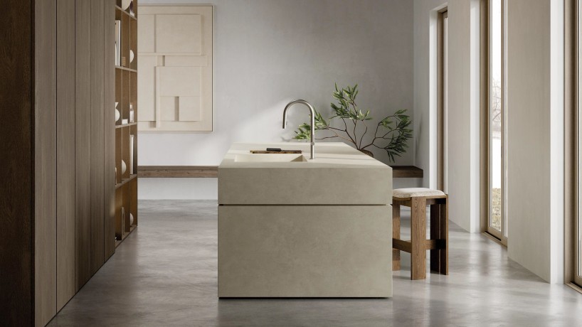 Смеситель KLUDI AUREA 55852N575 для кухни с выдвижным изливом