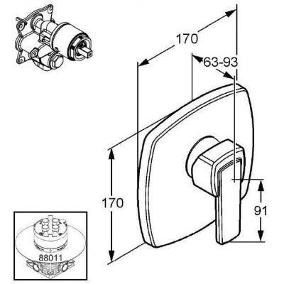 Смеситель KLUDI Q-BEO 506550575
