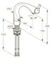 Смеситель KLUDI FORMA PLUS 339540560