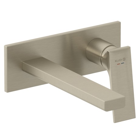 Смеситель KLUDI DECUS 54244N175 для раковины настенный встраиваемый внешняя часть